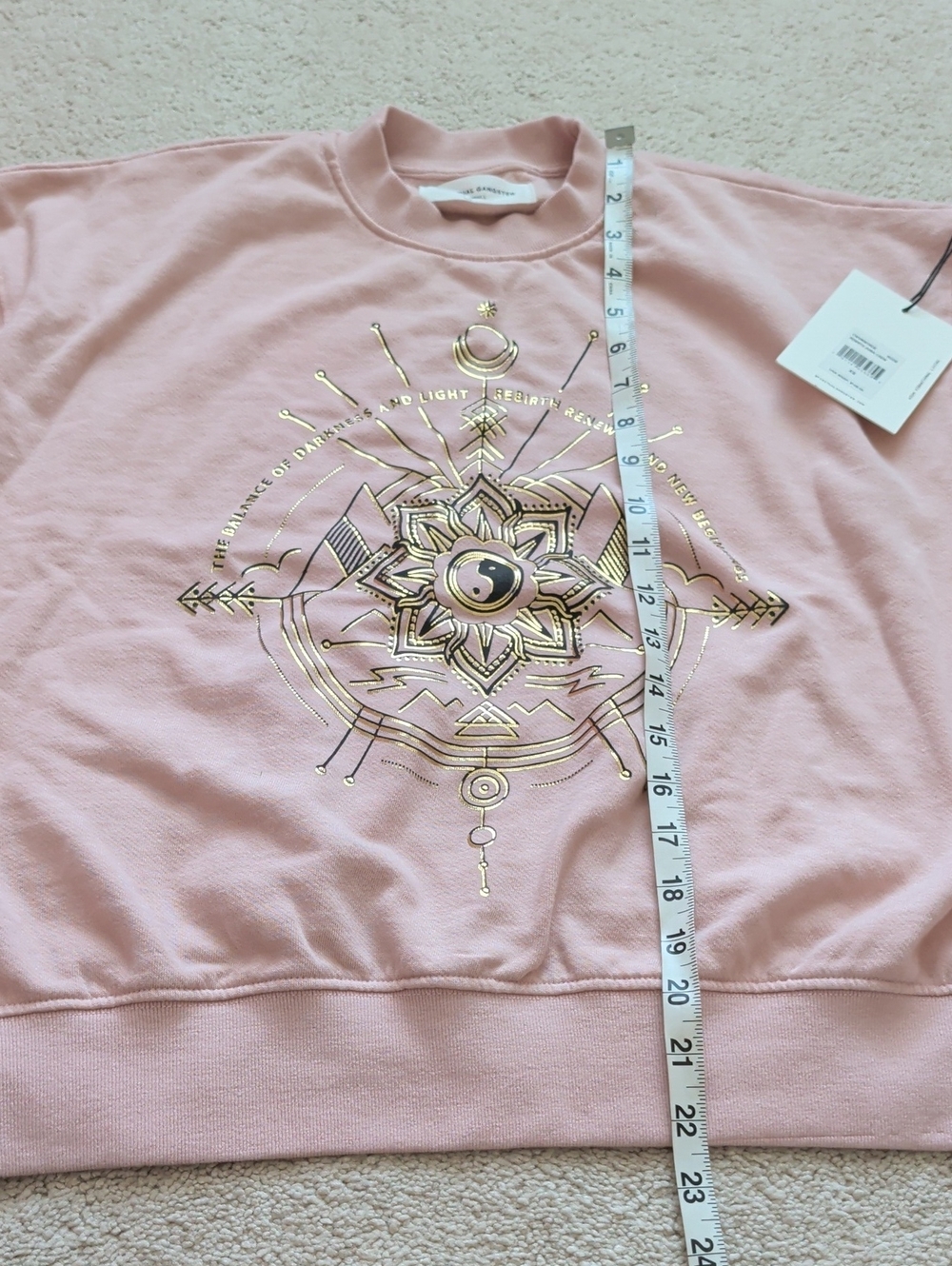 NWT Spiritual Gangster Rebirth Zuma Sweatshirt Size XS - Picture 6 of 8